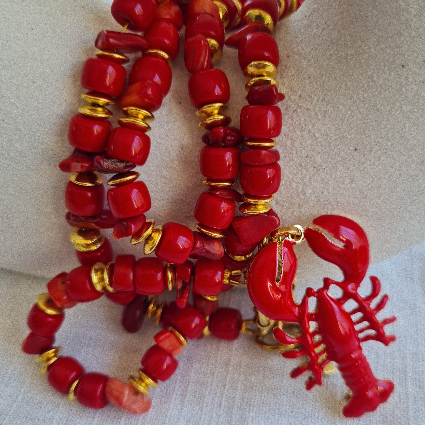 Collier Talisman “Coral Spirit”
