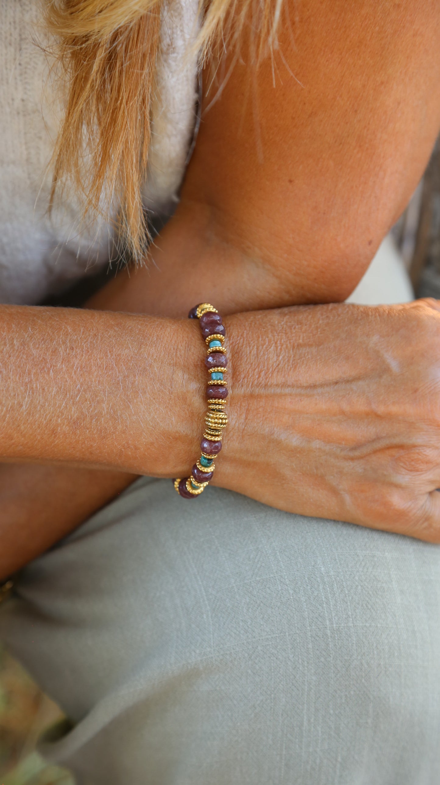 Bracelet “Trésor d’Almandin
