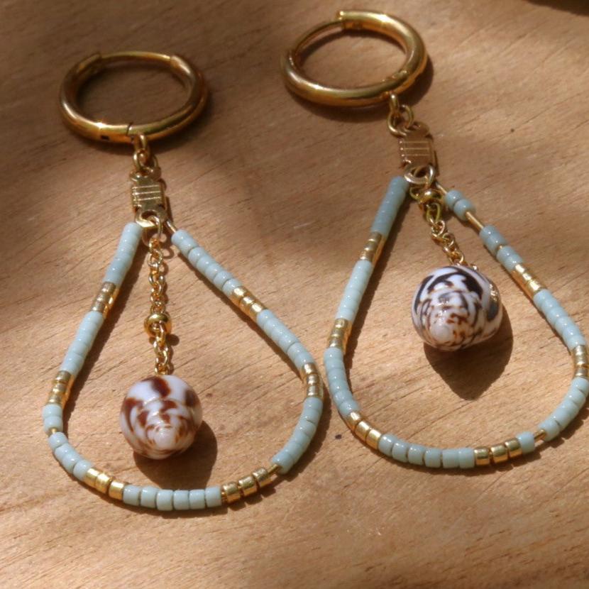 Boucles d'oreille Atuh Beach