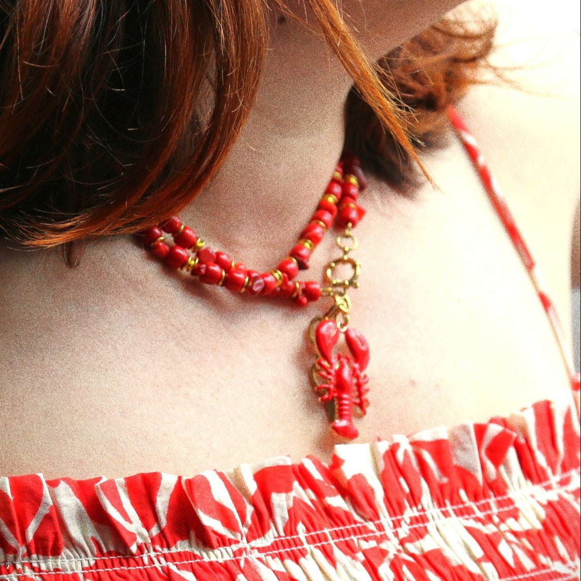 Collier Talisman “Coral Spirit”