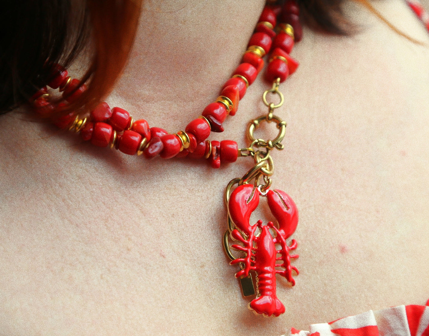 Collier Talisman “Coral Spirit”