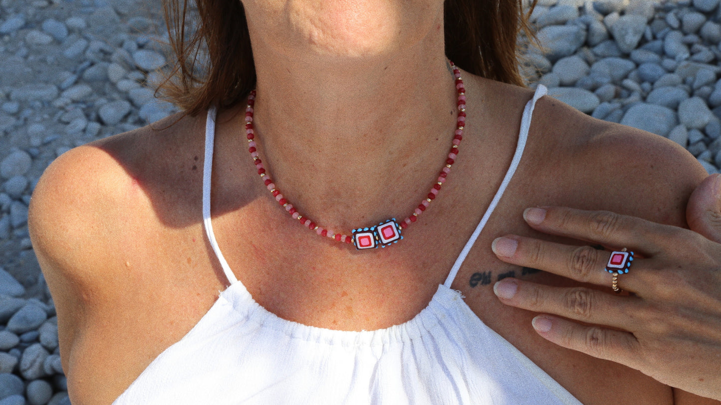 Collier talisman "Madre Tierra"