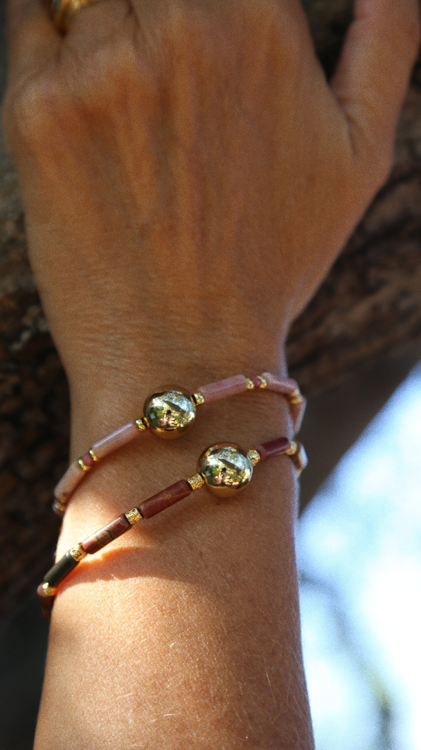 Bracelet – Perles Pin de la Ligne Rouge