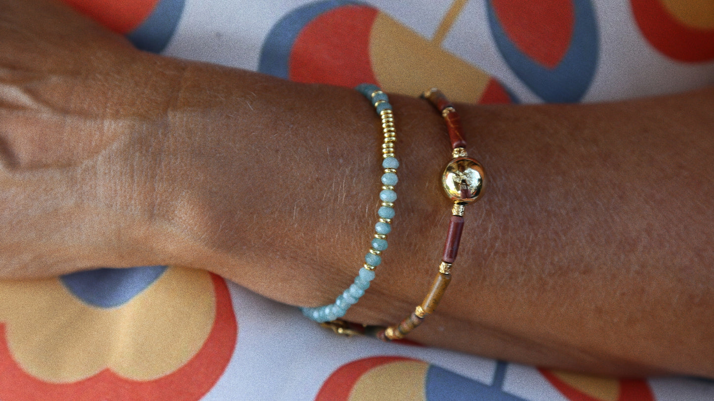 Bracelet – Perles Pin de la Ligne Rouge