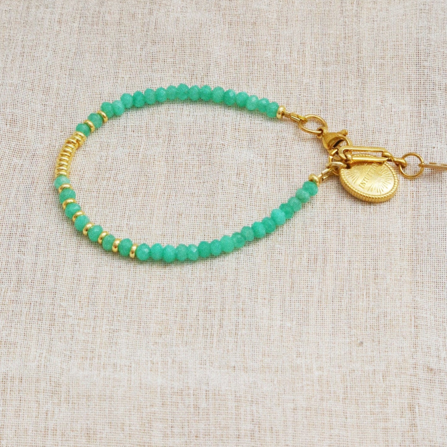 Bracelet Henriette 2-7 – Chrysoprase & Chiffre 111