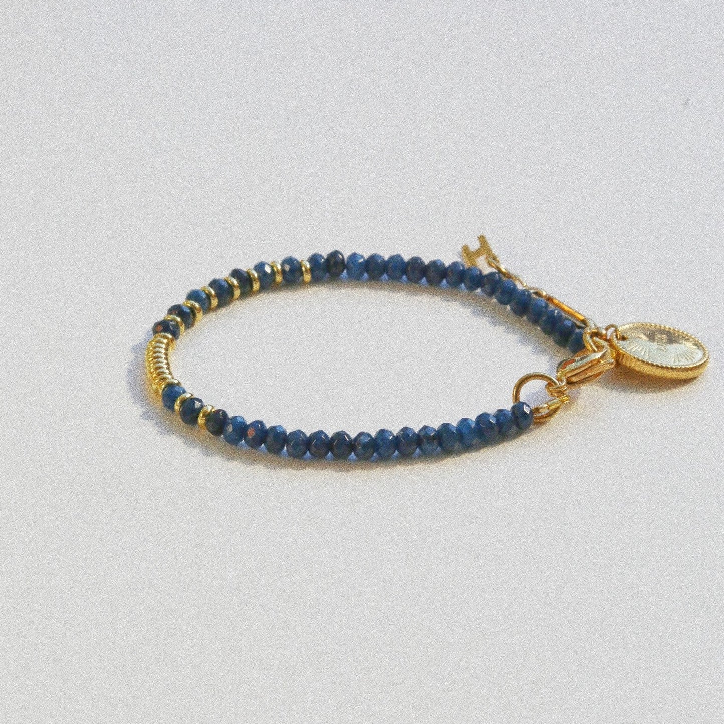 Bracelet Henriette 2-7 – Sodalite & Chiffre 777