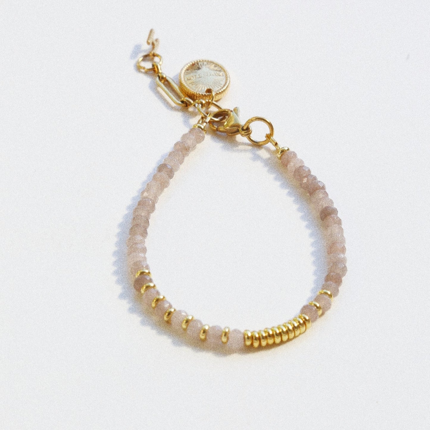 Bracelet Henriette 2-7 – Labradorite & Chiffre 444