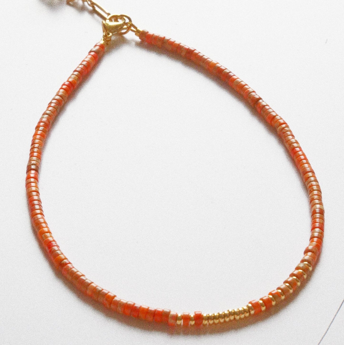 Collier Henriette 2-7 Queen – Jaspe Rouge