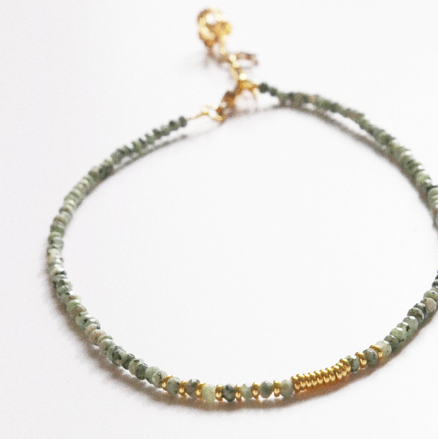 Collier Henriette 2-7 Queen – Jaspe kiwi