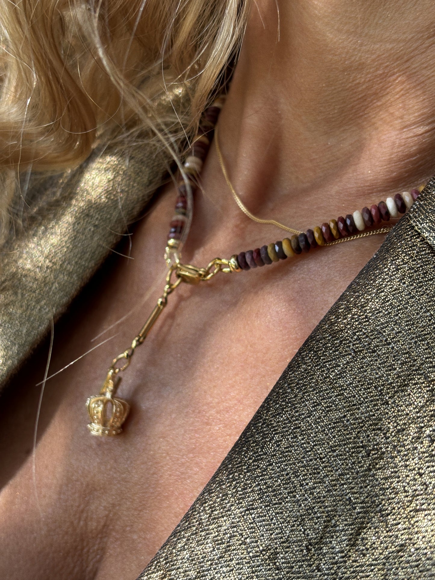Collier Henriette 2-7 Queen – Mookaite
