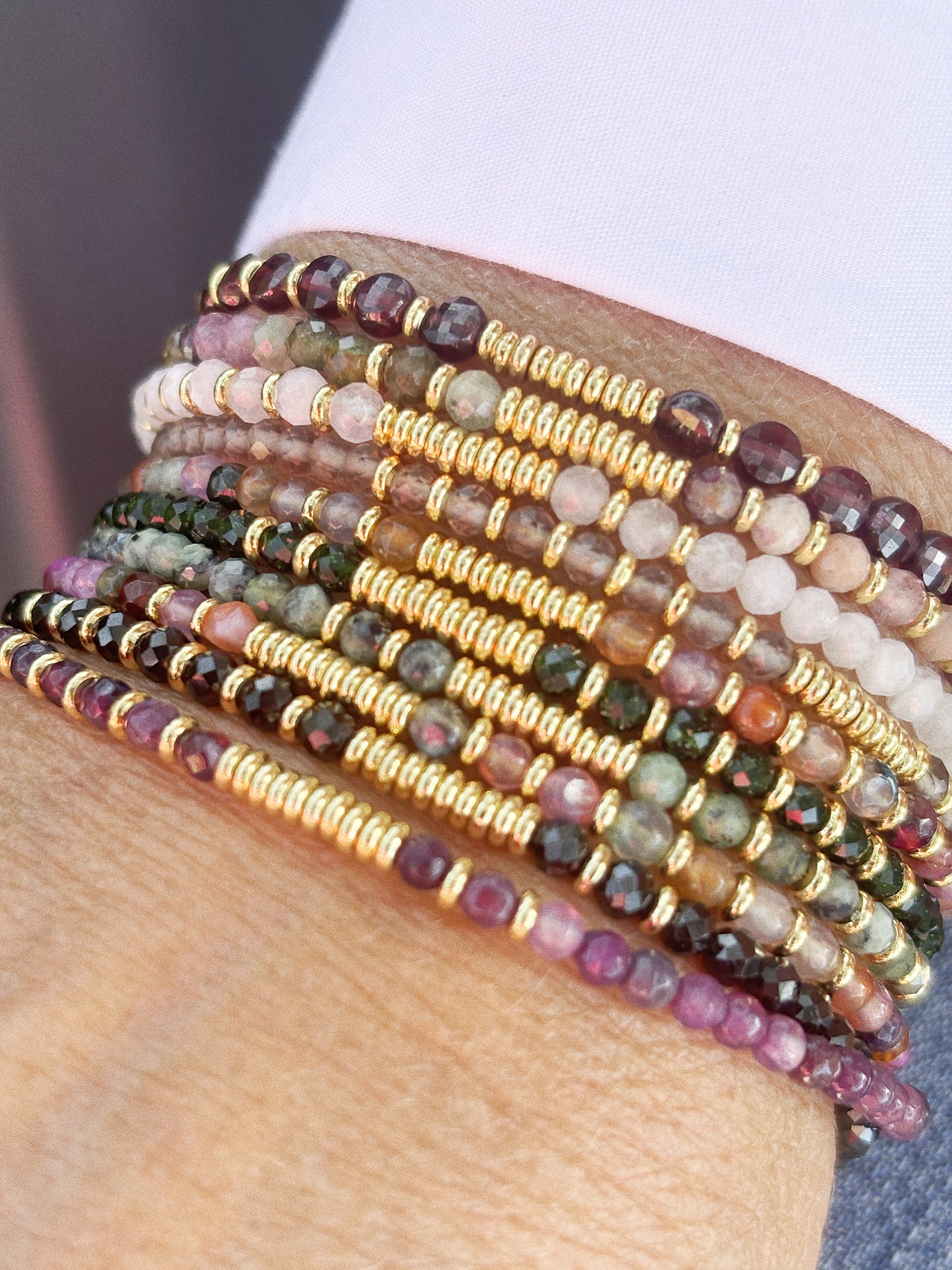 Bracelet Baby H – Grenat