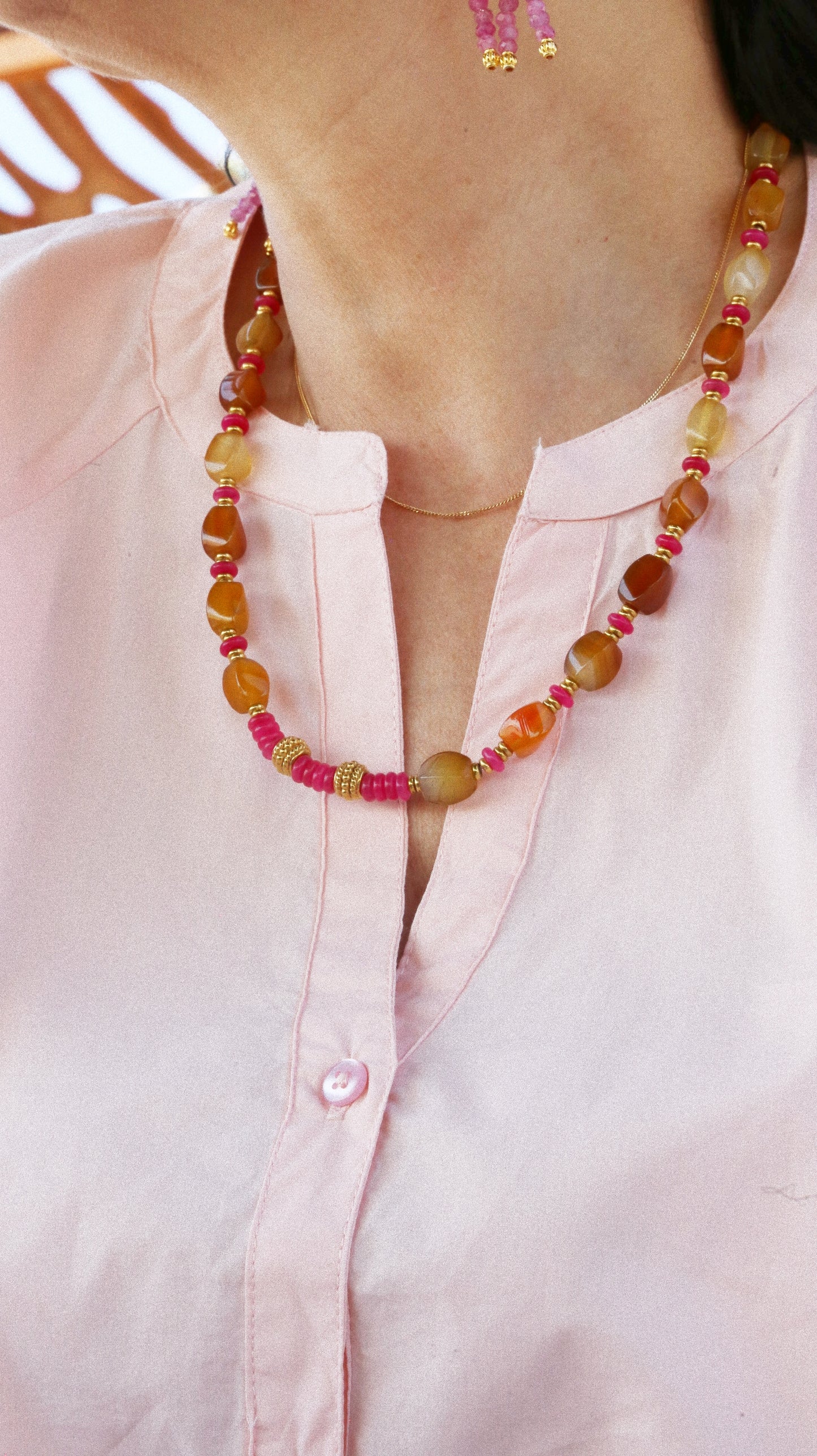 Collier / Bracelet 3 tours – Lina