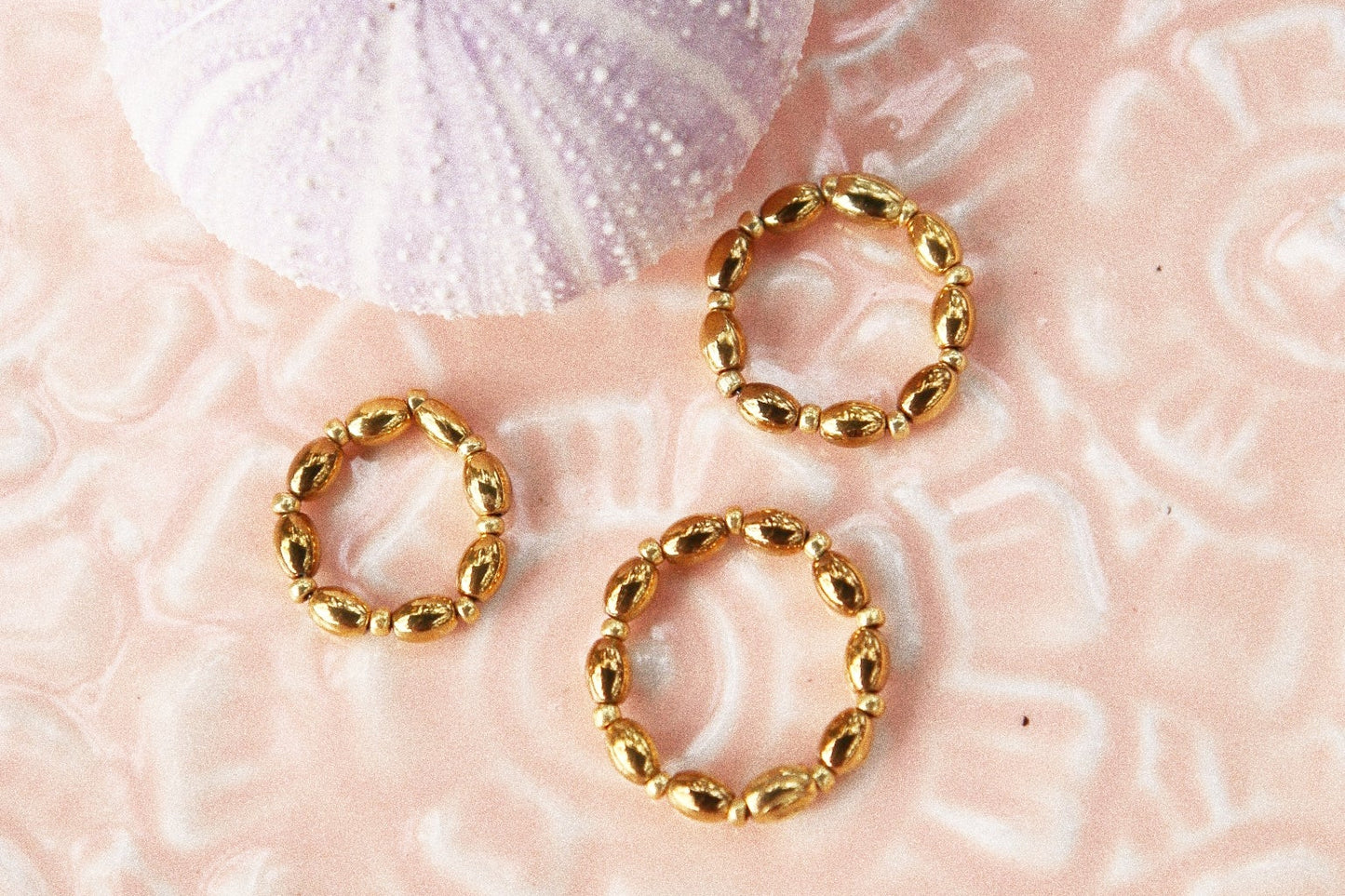 Bague “Éclat d’Hématite”