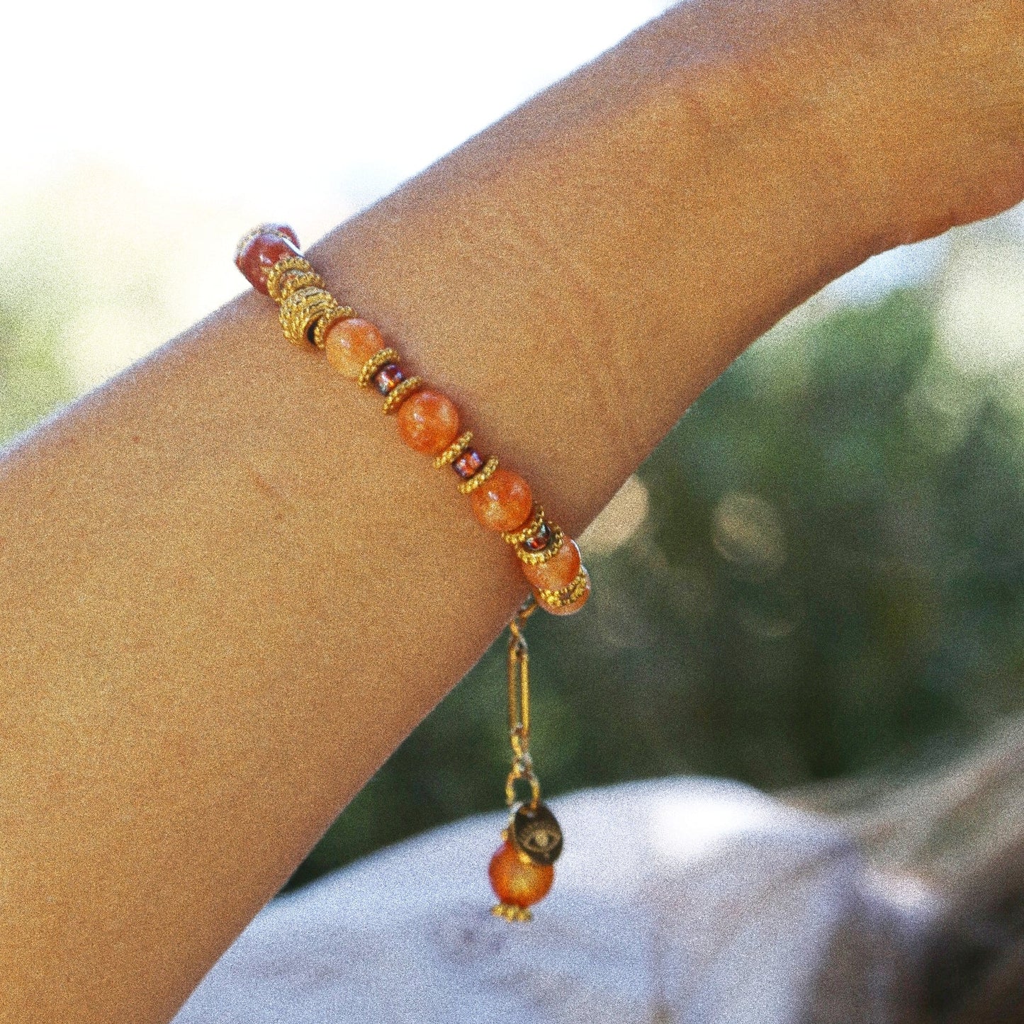 Bracelet “Éclat de Cornaline”