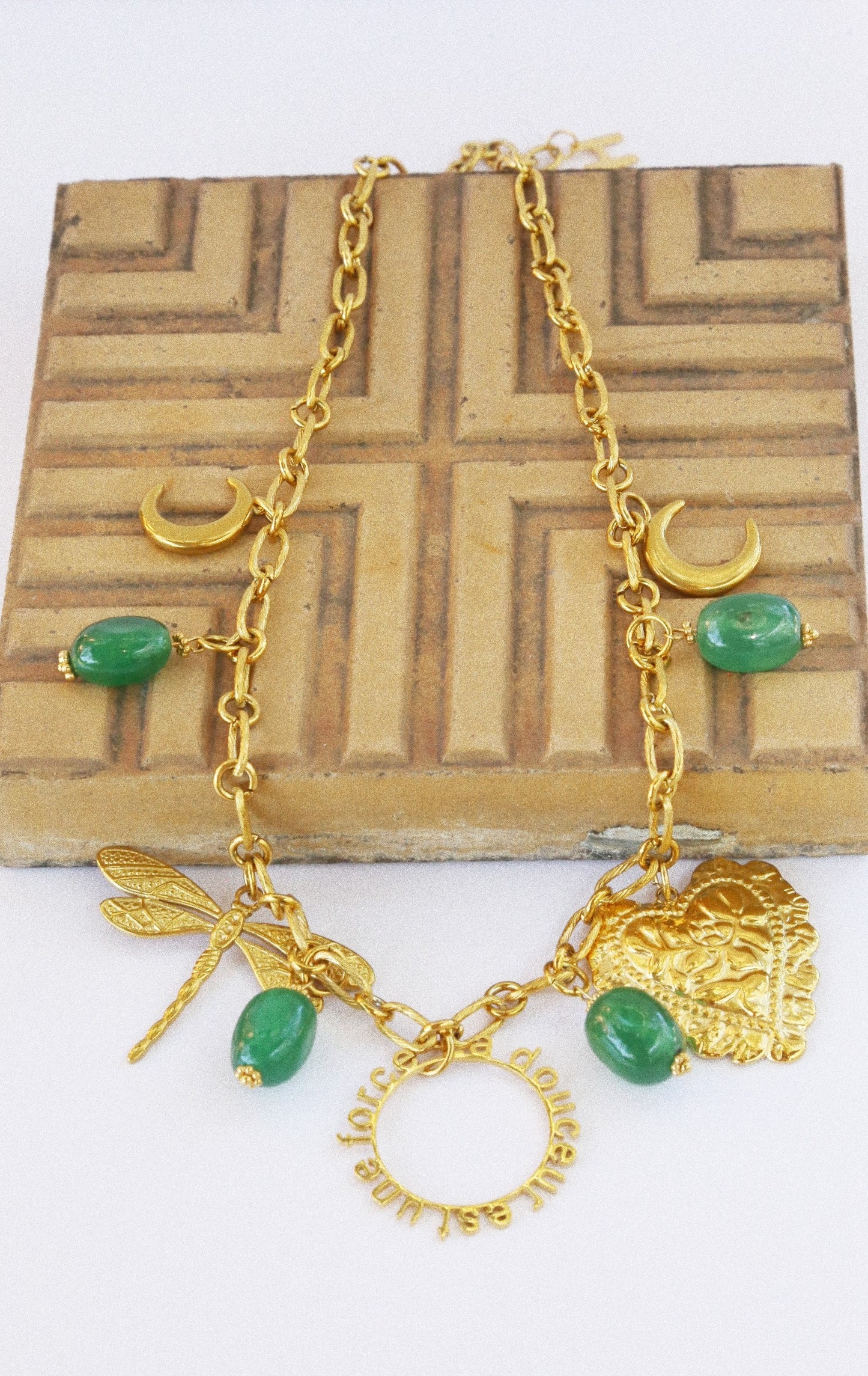 Collier “Oracle Vert”