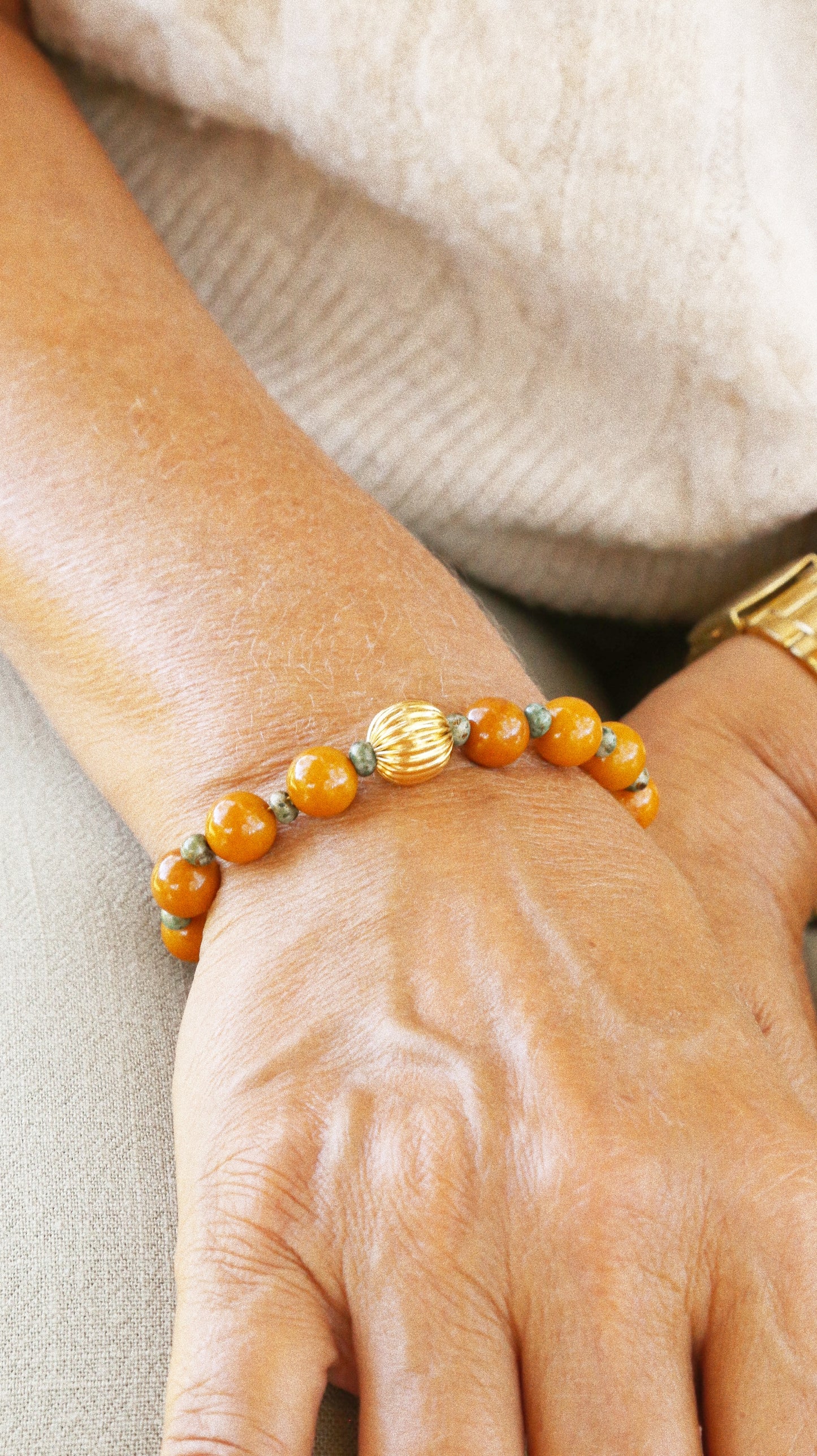 Bracelet “Sésame Doré”