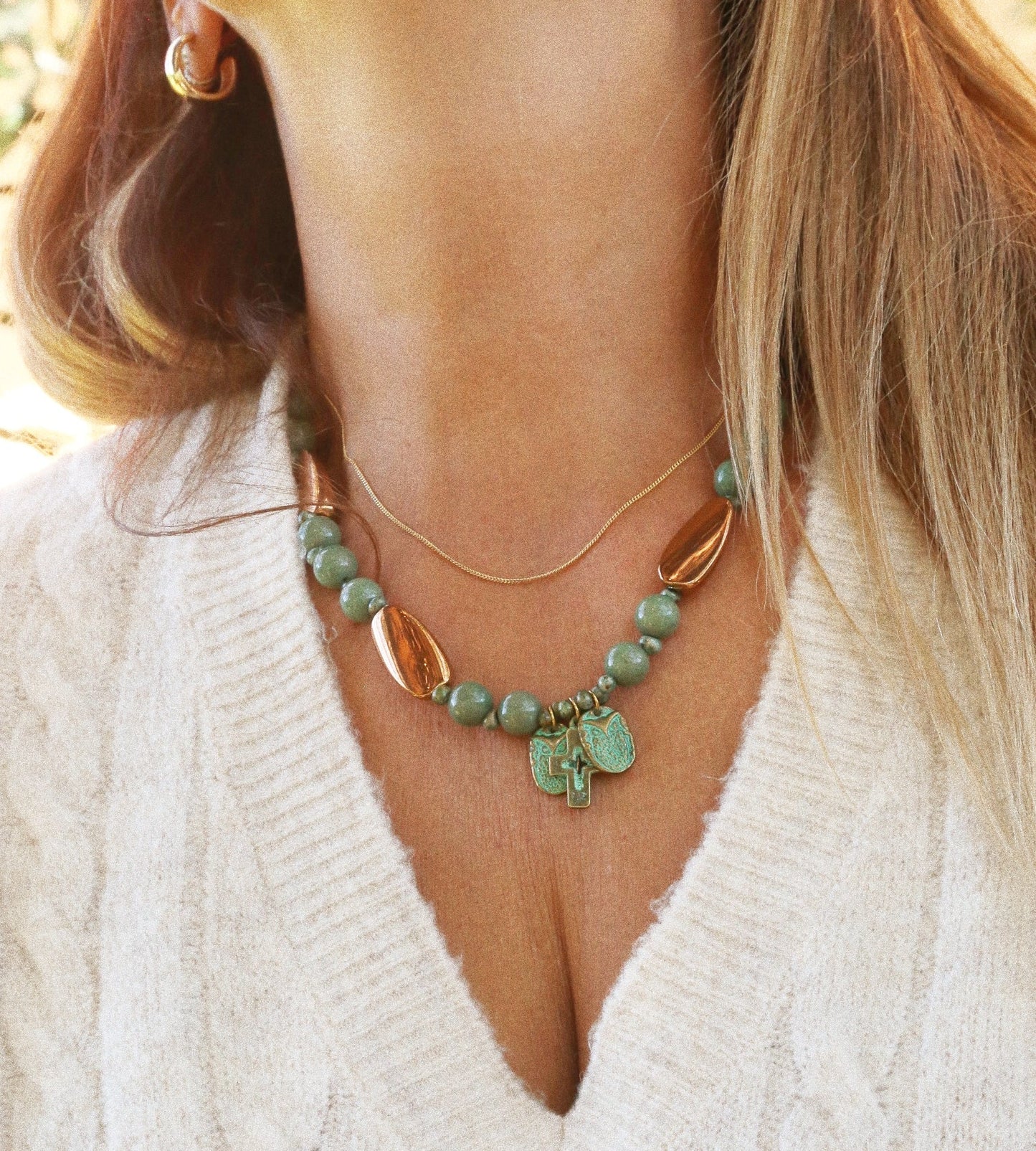 Collier “Gardiennes de la Caverne”