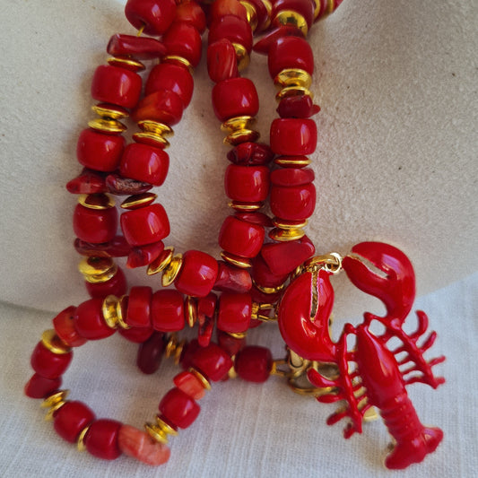 Collier Talisman “Coral Spirit”