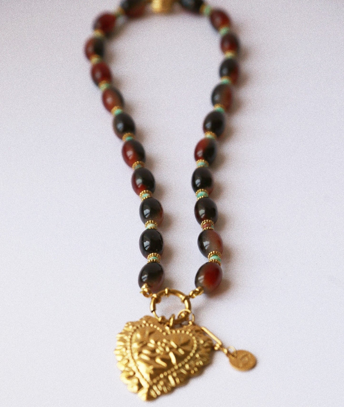 Collier “Cœur de la Caverne”