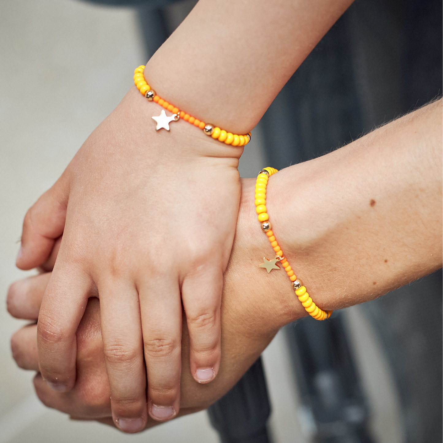 Bracelets lien coeur de maman