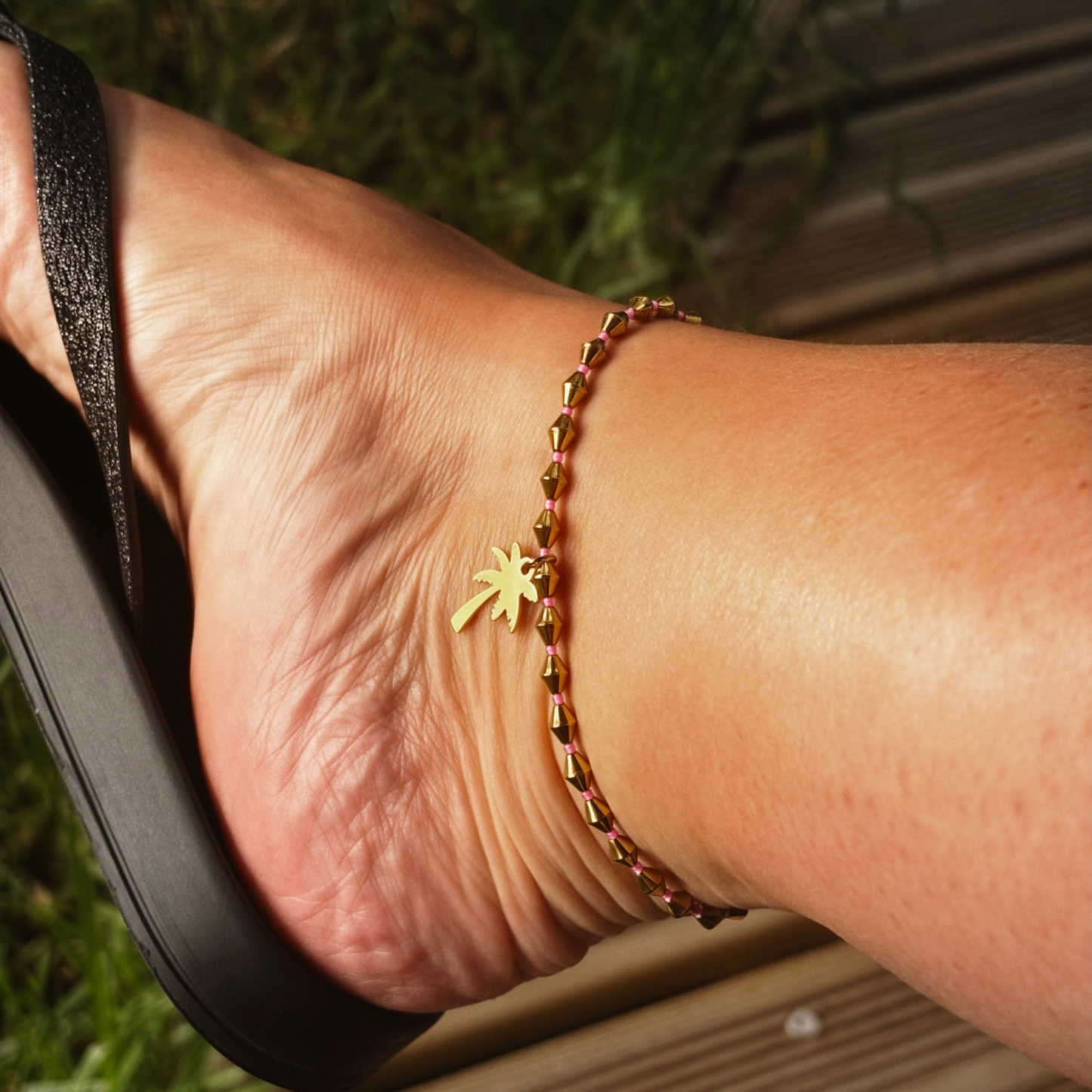 Bracelet de cheville “Palm Beach”