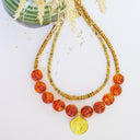 collier Frida Dorada