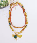 Collier “ Libellule voyageuse”