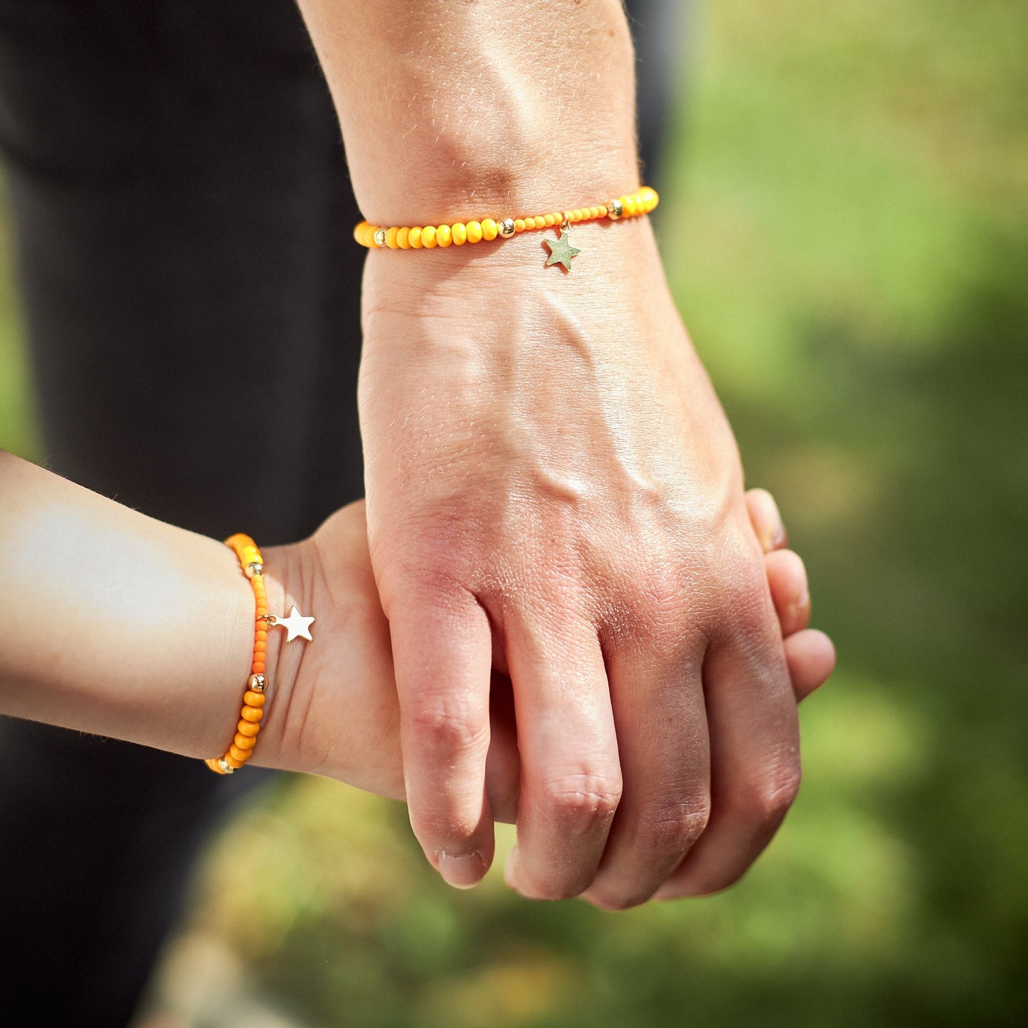 Bracelets lien coeur de maman