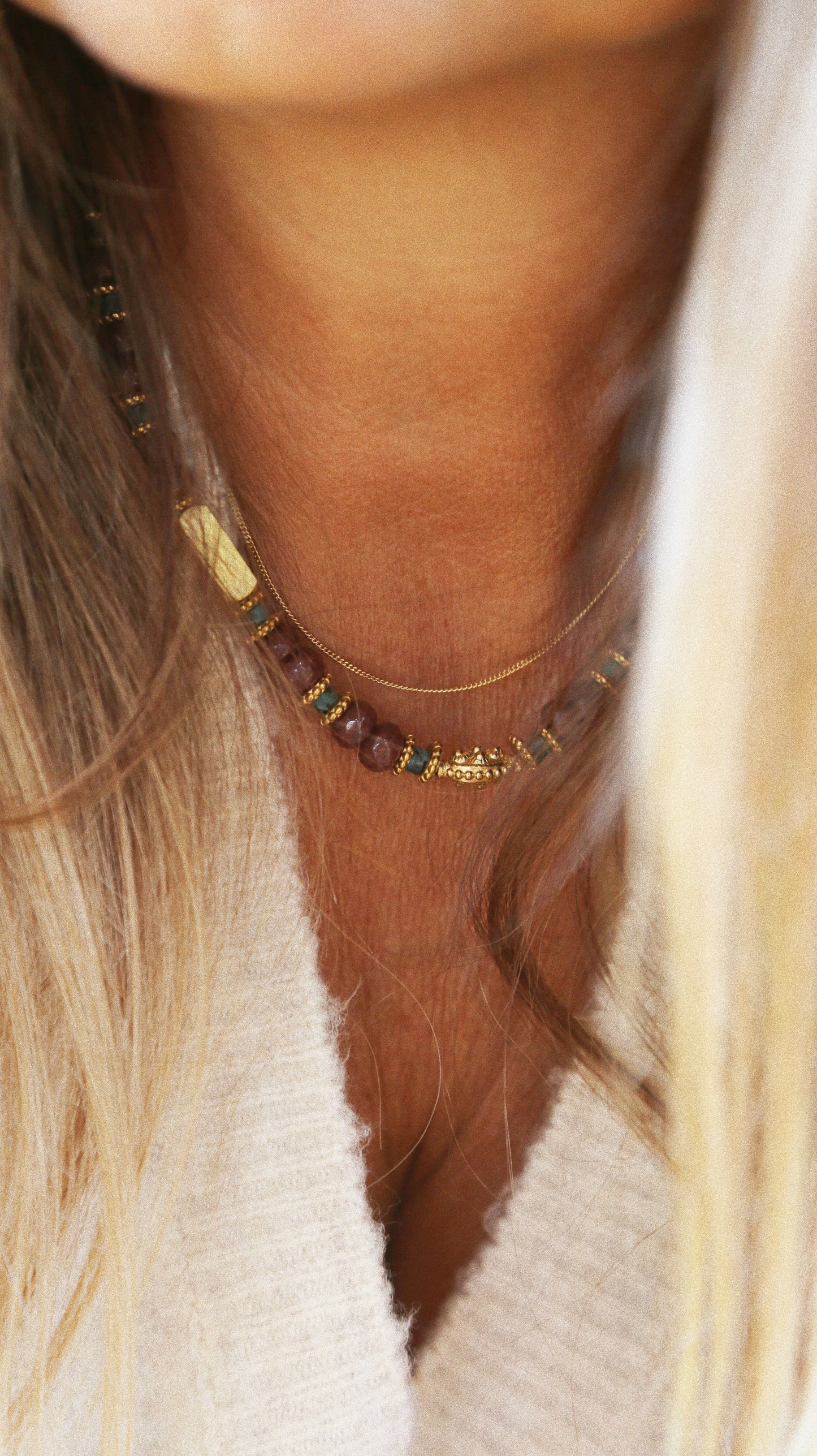 Collier “Trésor d’Almandin”