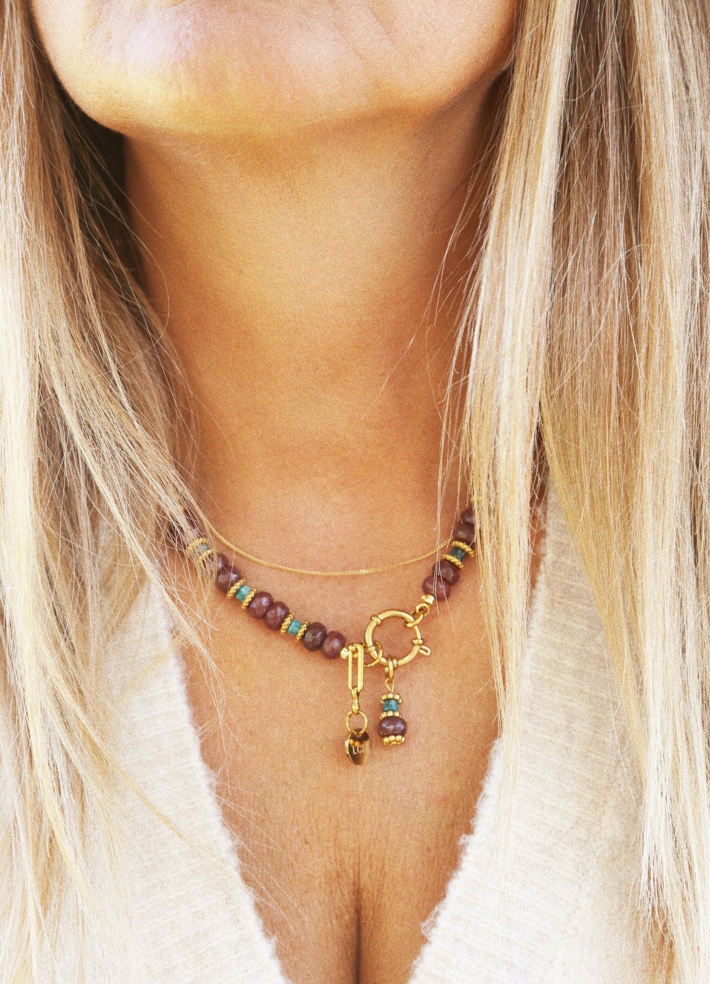 Collier “Trésor d’Almandin”