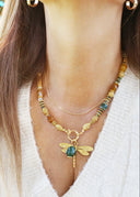 Collier “ Libellule voyageuse”