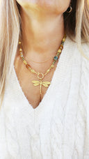 Collier “ Libellule voyageuse”