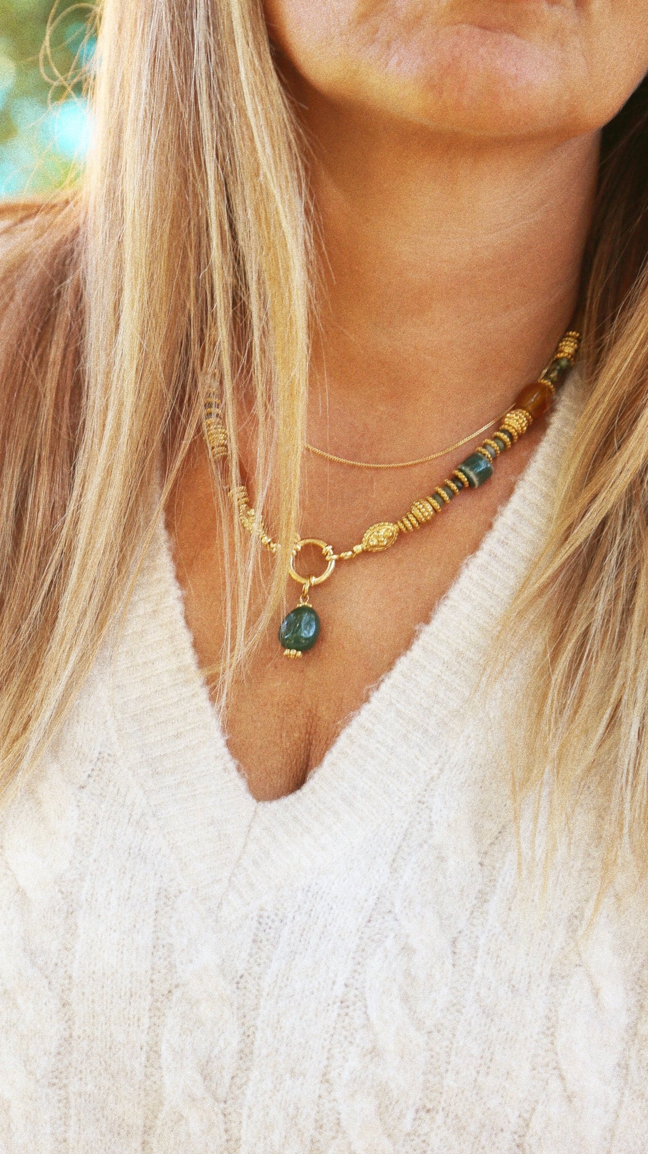 Collier “Libellule de la Caverne”