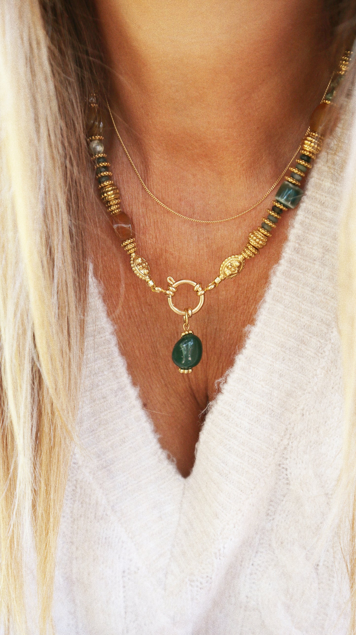Collier “Libellule de la Caverne”