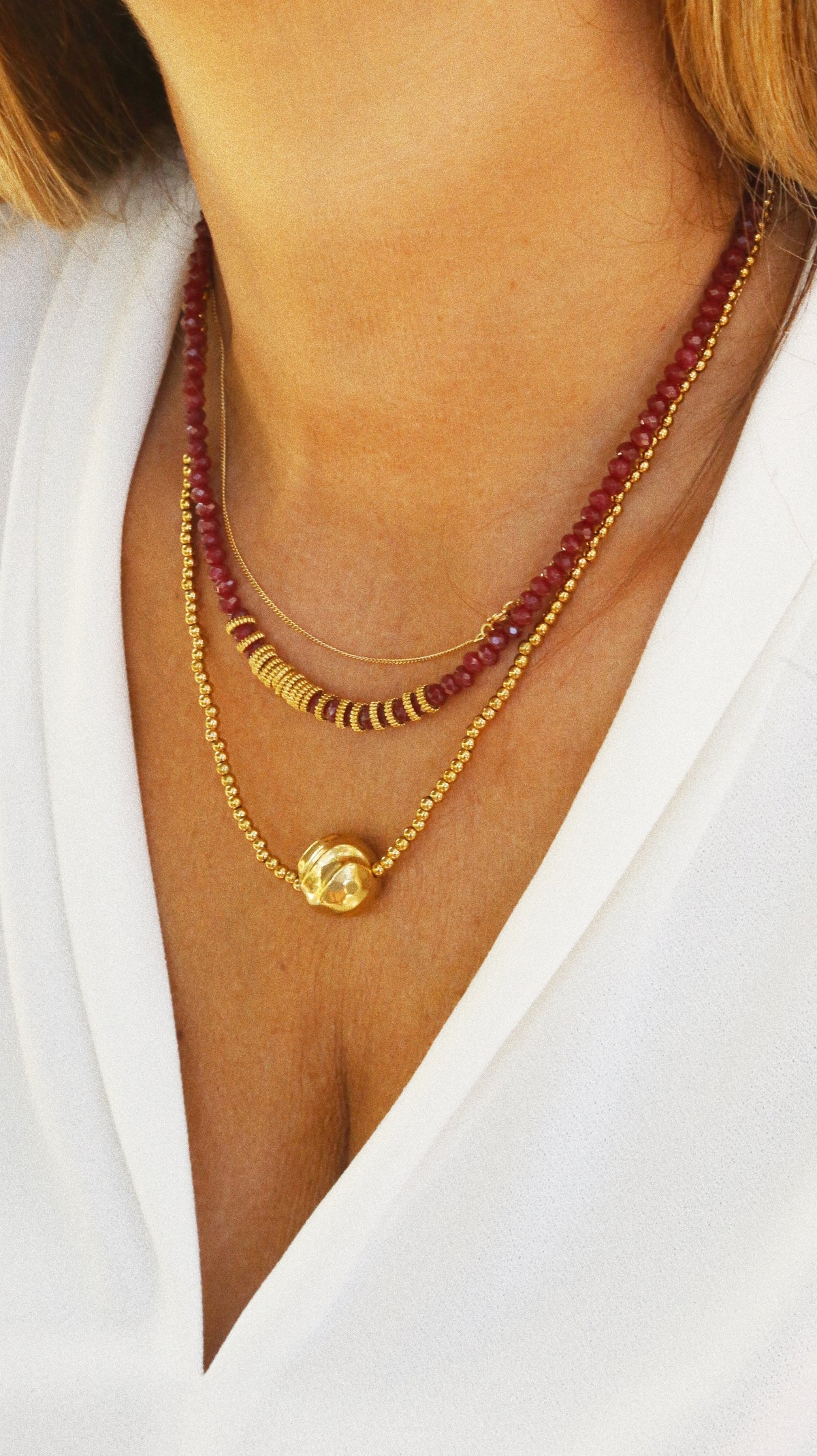 Collier “L’Intense” version vintage