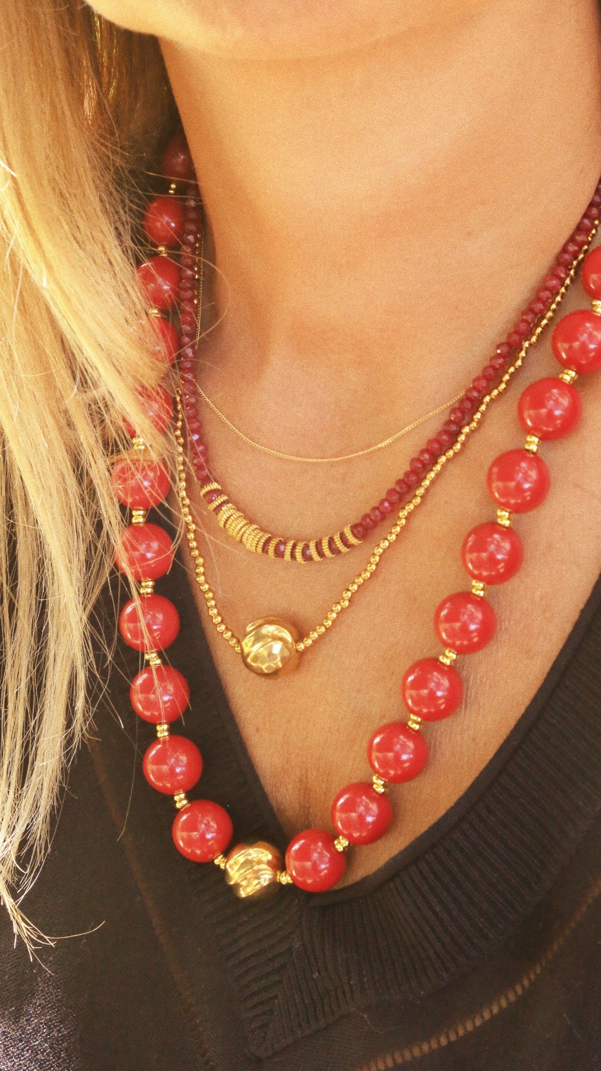 Collier “L’Intense” version vintage