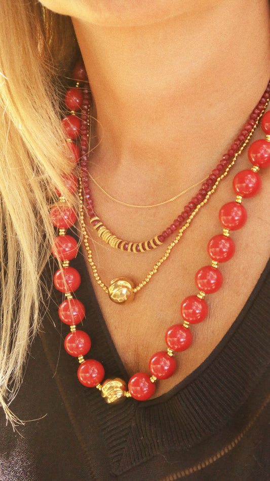 Combo “Rouge bohème”