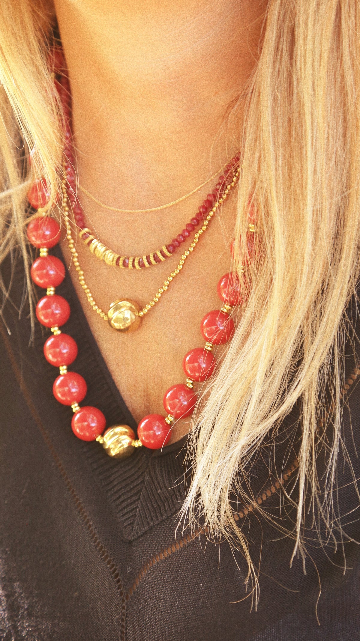 Combo “Rouge bohème”