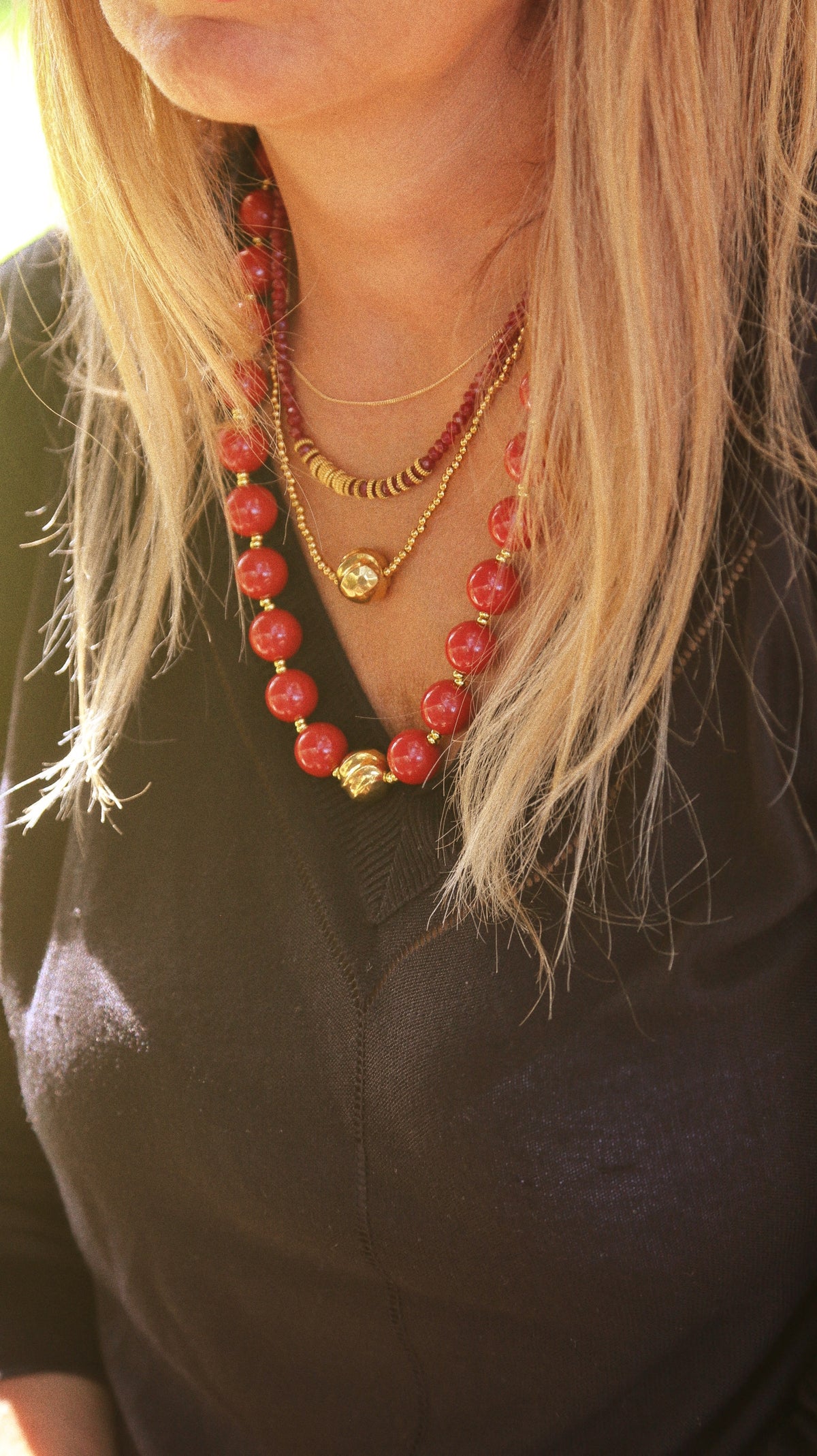 Combo “Rouge bohème”