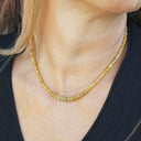 Collier "La Solaire" version vintage