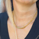 Collier "La Solaire" version vintage