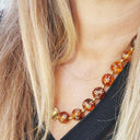 Collier “L'ambrée”