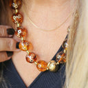 Collier “L'ambrée”