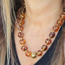 Collier “L'ambrée”