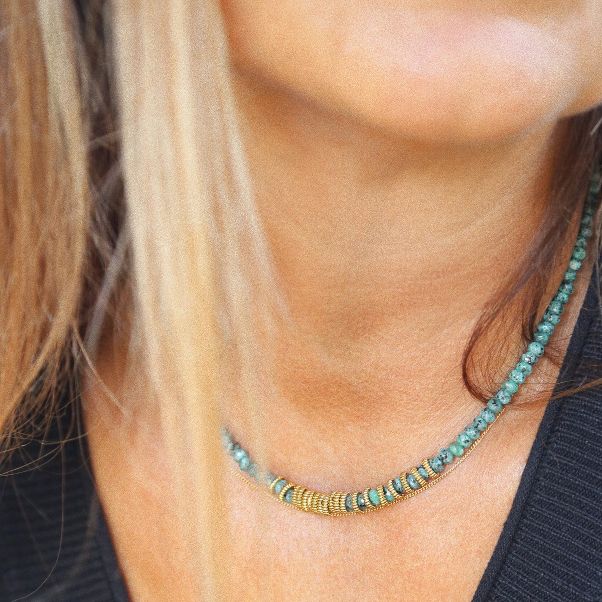 Collier “L’Apaisée”  version vintage