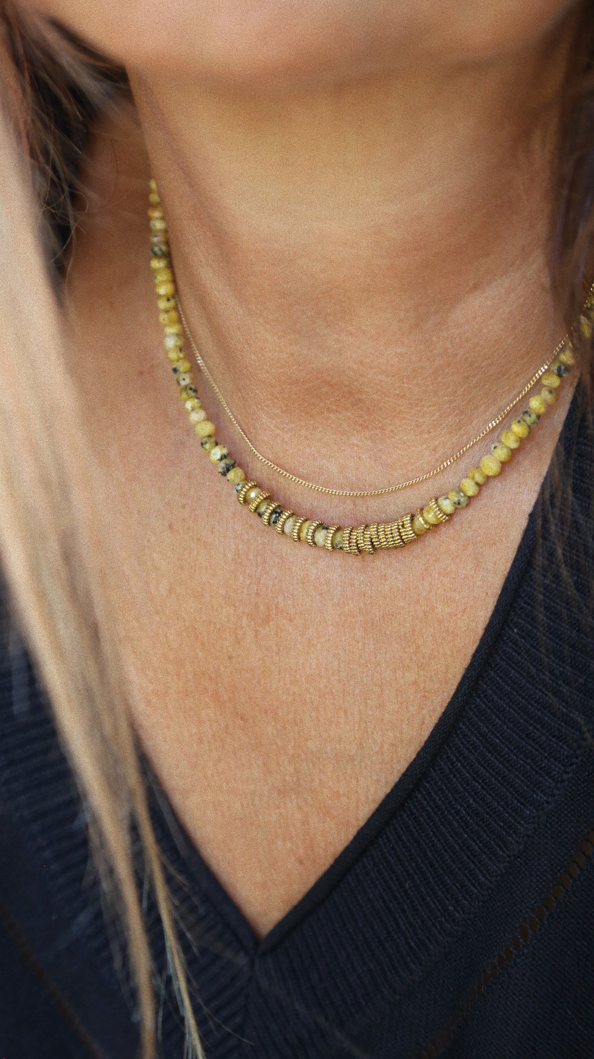 Collier “L’Équilibrée” version vintage