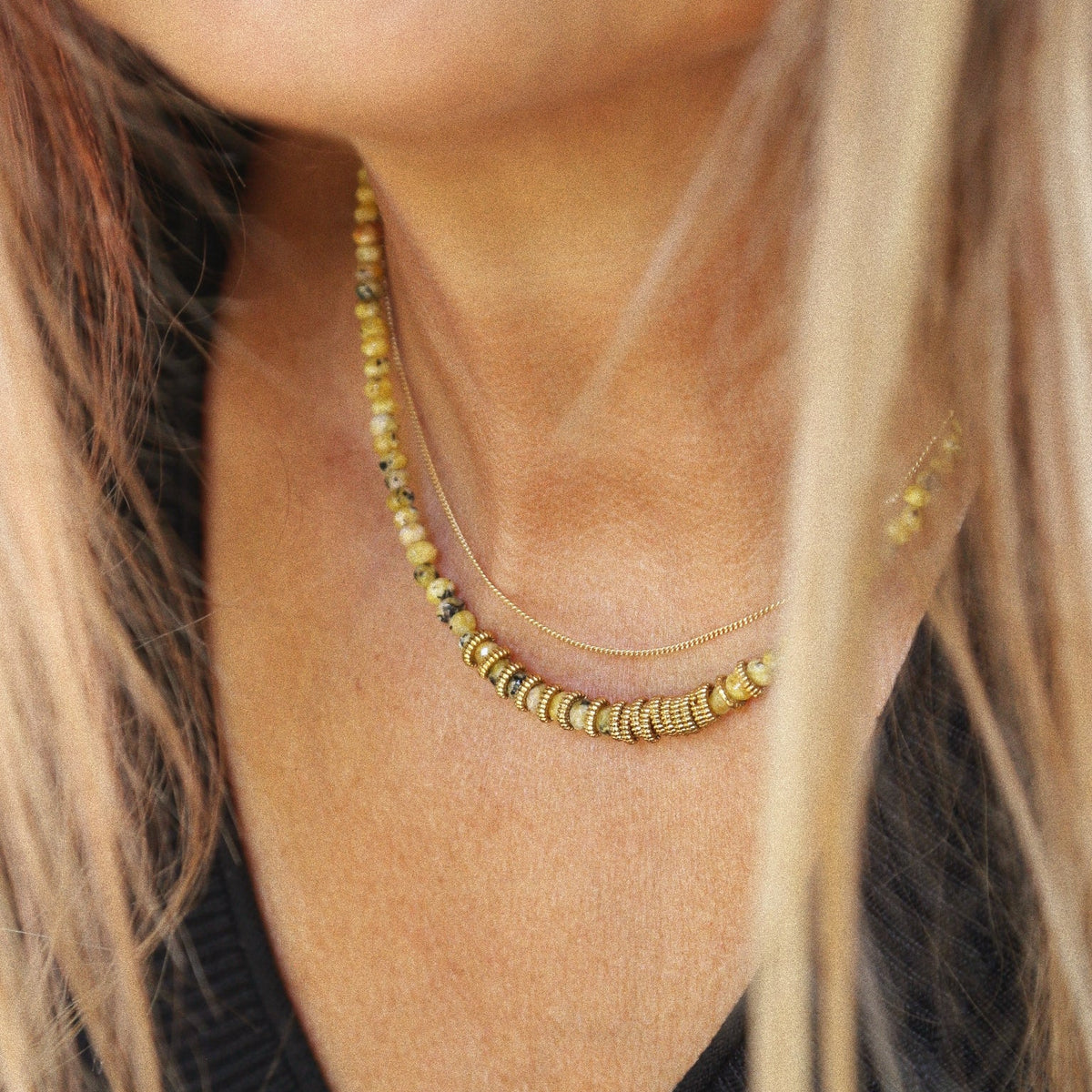 Collier “L’Équilibrée” version vintage