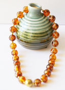 Collier “L'ambrée”