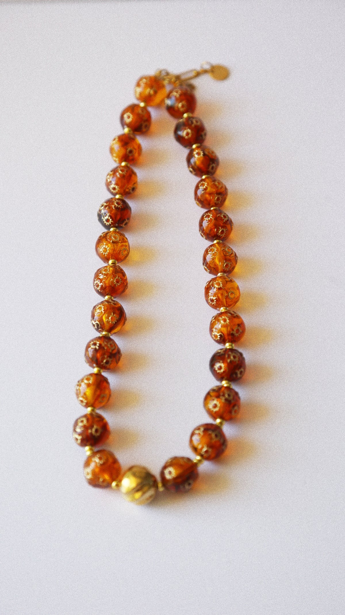Collier “L'ambrée”