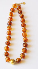 Collier “L'ambrée”